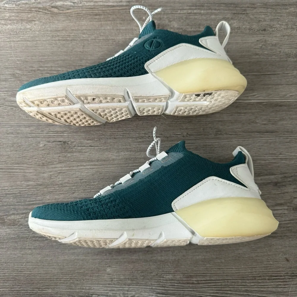 Cole Haan Womens Sneakers 6 Zerogrand All-Day Runner Stitchlite White Green